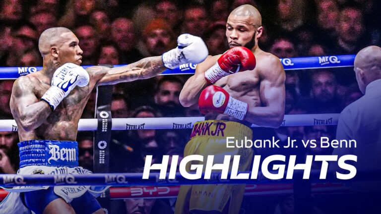 Highlights: Benn knocks down Eubank Jnr twice in dominant victory