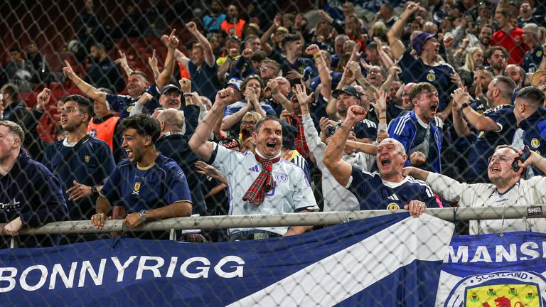 Steve Clarke's urging the Scotland fans to get behind the team for one last push