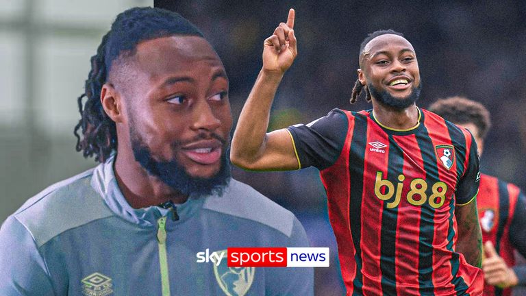 Bournemouth forward Antoine Semenyo talks through his season so far.