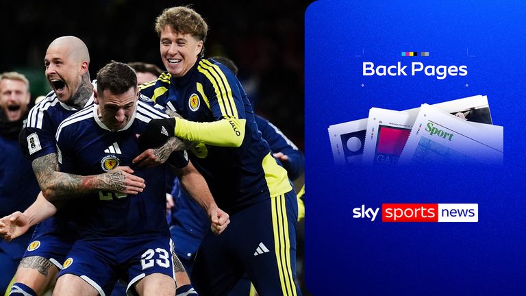 Back Pages Tonight on Scotland qualifying for 2026 World Cup