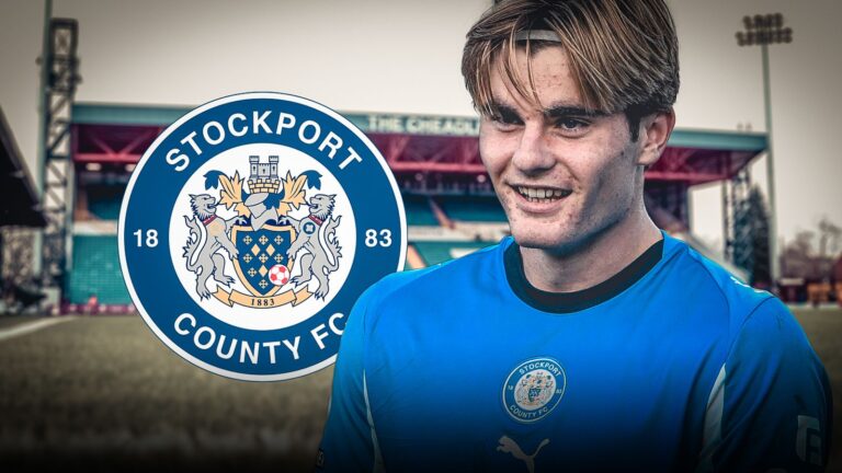 Nathan Lowe exclusive: Stoke City striker targeting Sky Bet League One Golden Boot during loan spell at Stockport | Football News