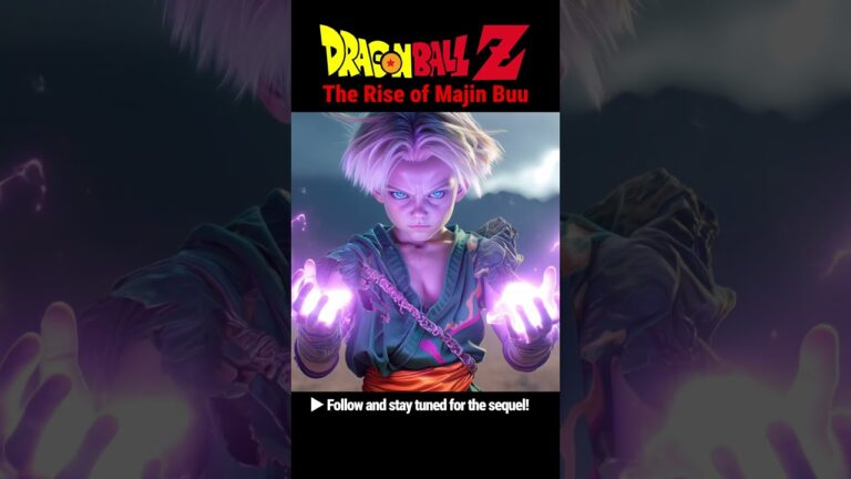 Dragon Ball Z: The Rise of Majin Buu – Official Trailer in 4K (Fan-Made)#dragonball #majinbuu