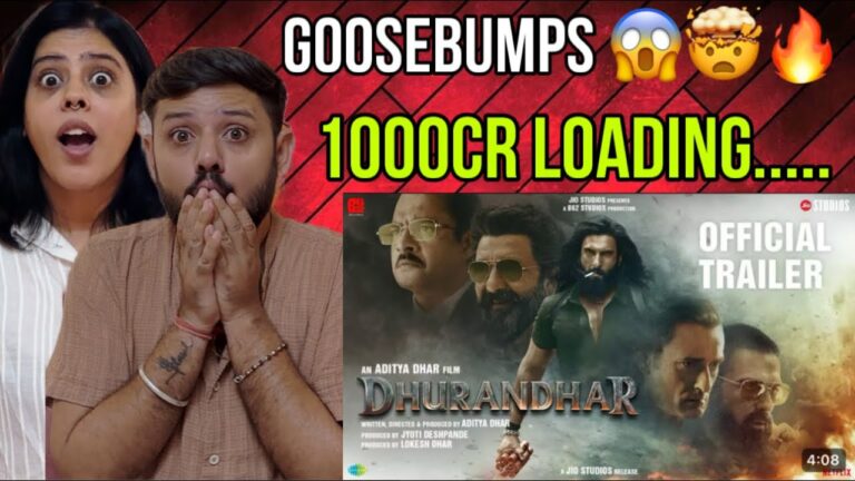 Dhurandhar Official Trailer Reaction | Ranveer Singh | Aditya Dhar | In Cinemas 5th December 2025
