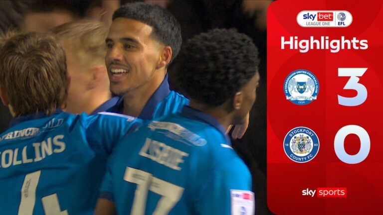 Peterborough 3-0 Stockport