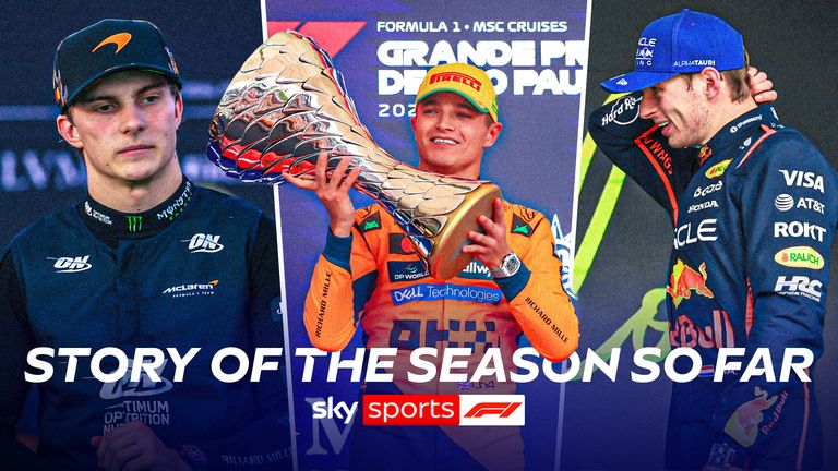 Sky Sports F1, story of the season so far