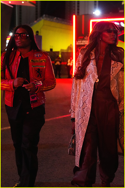 celebrities at the las vegas grand prix