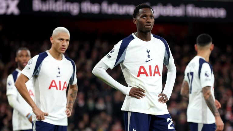Arsenal 4-1 Tottenham: Thomas Frank apologises to fans as Guglielmo Vicario admits Spurs showed no fight | Football News