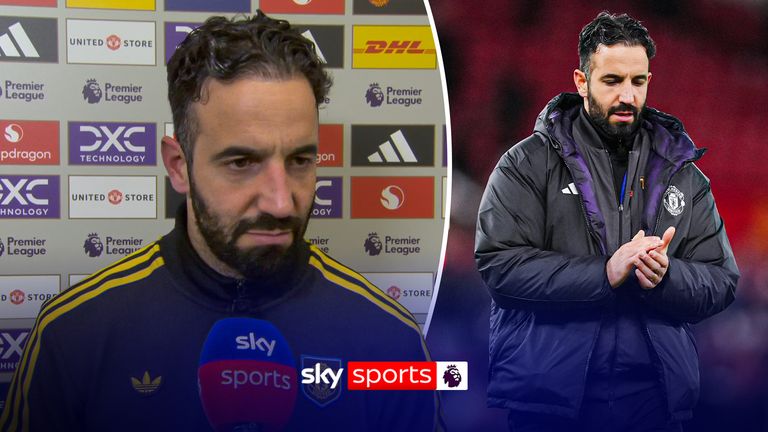 Amorim reax v Everton