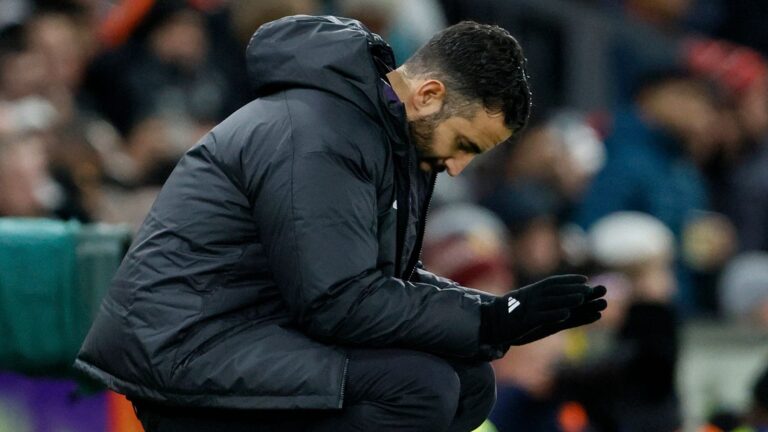 Ruben Amorim: Man Utd head coach says his team are ‘not even near’ the point where they fight for best positions after embarrassing loss to Everton | Football News