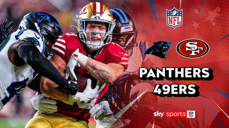 McCaffrey shines in 49ers win over Panthers