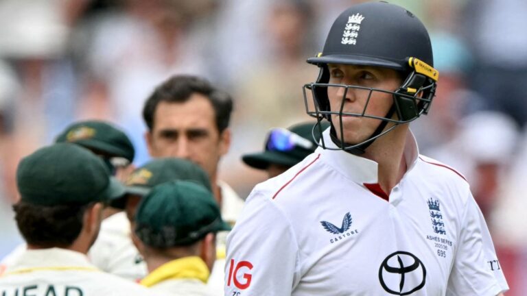 The Ashes: England continue to back Zak Crawley despite numbers not adding up | Cricket News
