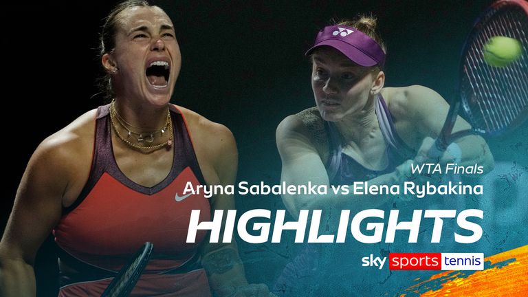 Aryna Sabalenka vs Elena Rybakina | WTA Final highlights