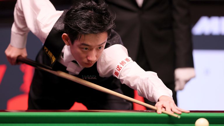 China's Wu Yize won the previous snooker ranking event, the International Championship in his homeland