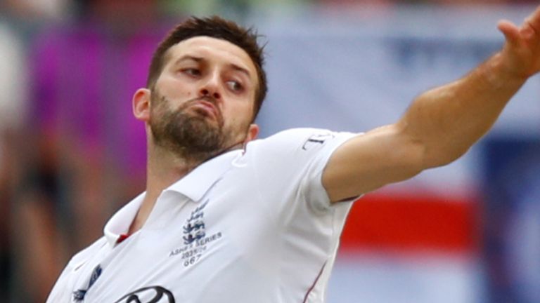 England's Mark Wood, The Ashes (Associated Press)