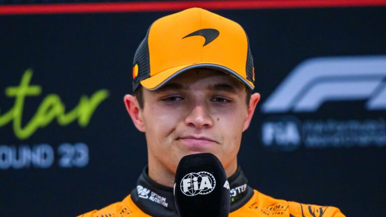 Lando Norris: McLaren driver hoping for ‘bad night’s sleep’ ahead of Qatar Grand Prix as first F1 title chance awaits | F1 News