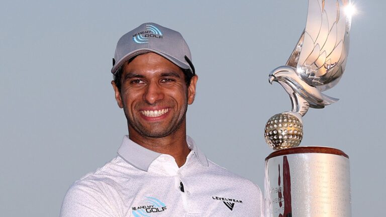 Abu Dhabi Championship: Aaron Rai edges out Tommy Fleetwood in play-off to win DP World Tour title | Golf News