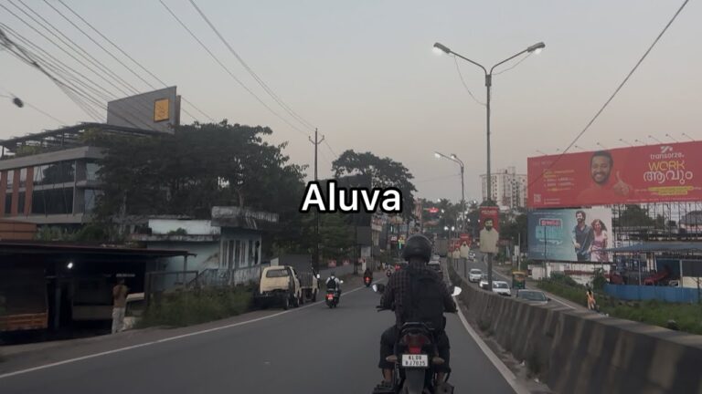 Aluva city tour 4K | Ernakulam district