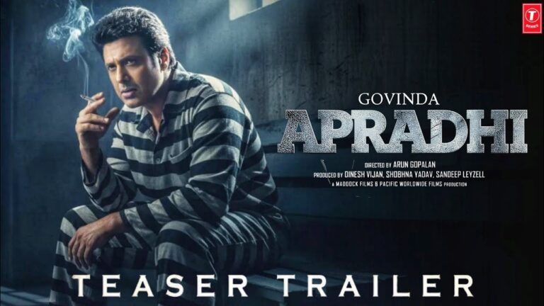 Apradhi – Official Trailer 2025 | Govinda New Movie | Sreelela | Apradhi full movie release date