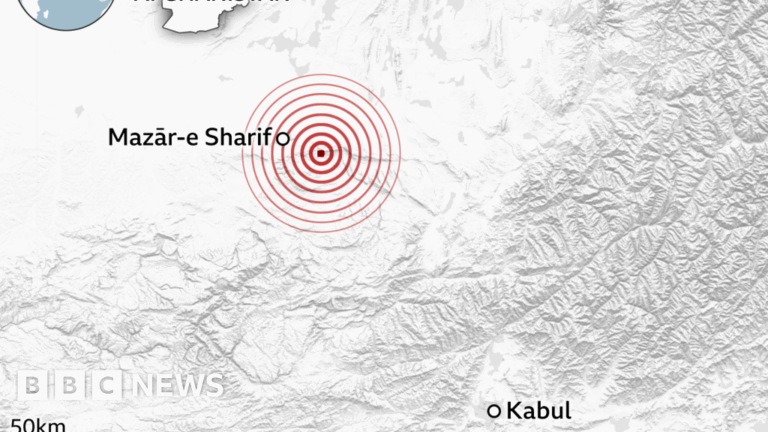 At least seven dead after magnitude-6.3 earthquake hits Afghanistan