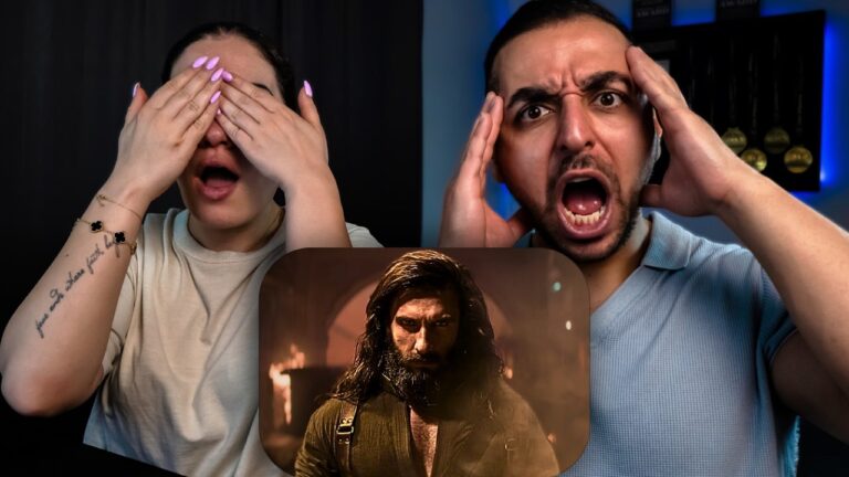 Australian Couple React To DHURANDHAR Official Trailer (Hindi)