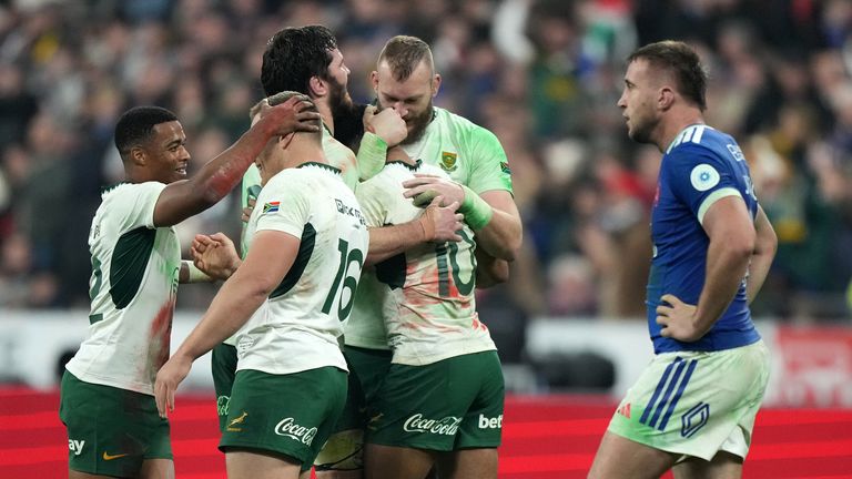 South Africa players 