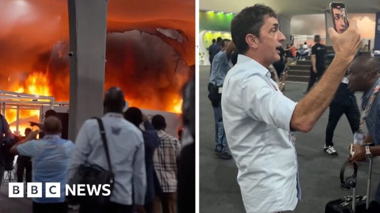 BBC at the scene of ‘intense’ blaze