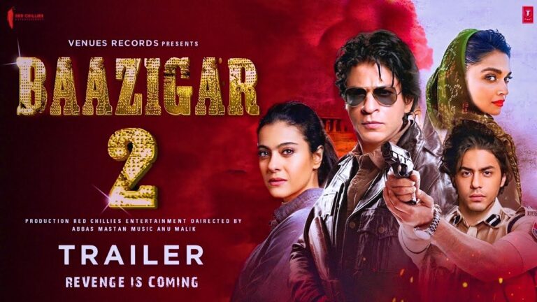 Baazigar 2 :Official Trailer | Shah Rukh Khan, Aryan Khan | baazigar full movie | srk new movie 2025