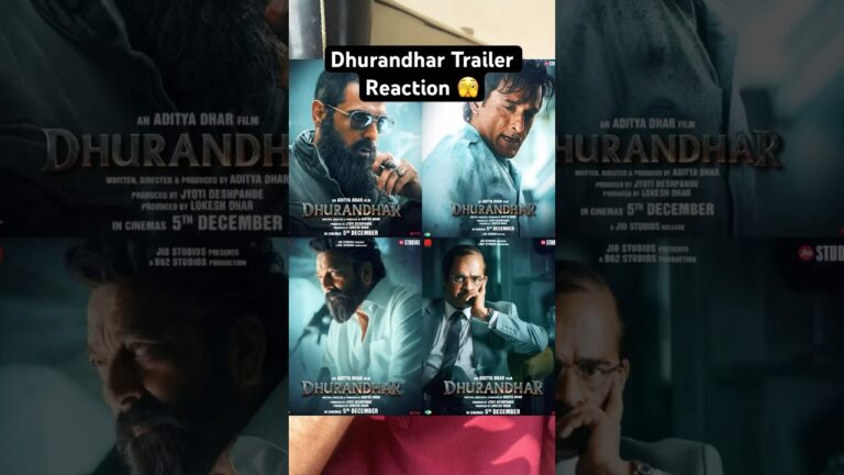 Dhurandhar Official Trailer Reaction 🫣