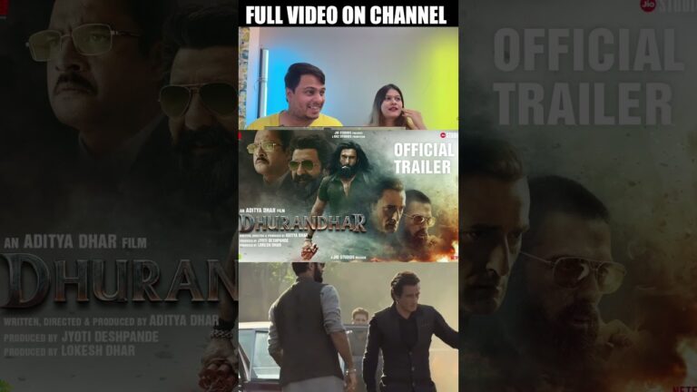 Dhurandhar Official Trailer Reaction & Review | Ranveer Singh | Aditya Dhar | In Cinemas