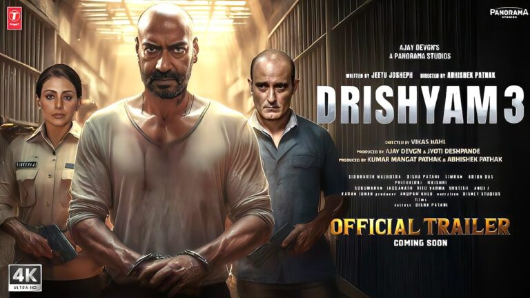 Drishyam 3 – Official Trailer | Ajay Devgn | Tabu | Akshaye Khanna | Saurabh Shukla | New Trailers
