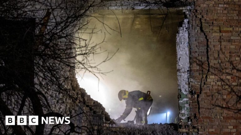 Drone strikes hit Kyiv residential areas despite peace moves