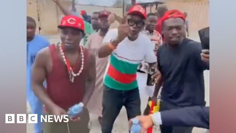 Edo protesters storm brand new home for West African art