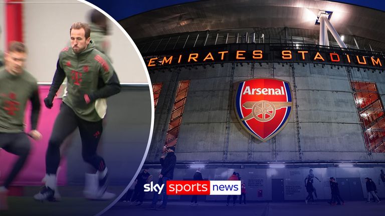 Sky Sports reporter Dharmesh Sheth gives a preview for Bayern Munich's Champions League clash against Arsenal at The Emirates as Harry Kane looks to fire himself up for a North London return. 