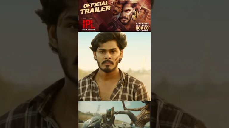 Indian Penal Law (IPL) – Official Trailer | Kishore | TTF Vasan | Abhirami | Karunanithi |Ashwin
