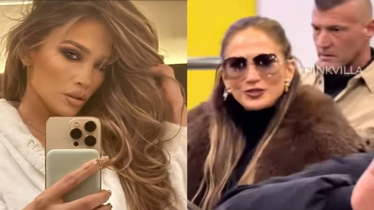 Jennifer Lopez blows kisses to paparazzi as she lands in India for a wedding; Watch video