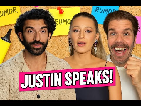 Justin Baldoni Has A Lot To Say! He: