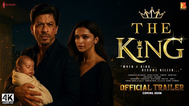 KING – Official Trailer | Shah Rukh Khan, Suhana Khan, Deepika Padukone, Anil Kapoor | In 2025