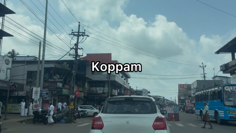 Koppam city tour 4K | Palakkad district