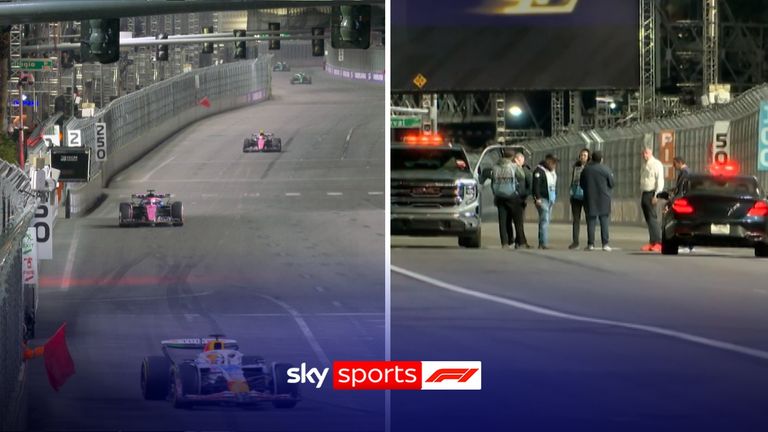 Two red flags were issued due to a drain cover issue, bringing an end to P2 in Las Vegas.