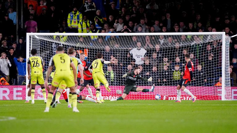 Aidan Dausch made it 3-3 during a second-half Forest Green fightback 