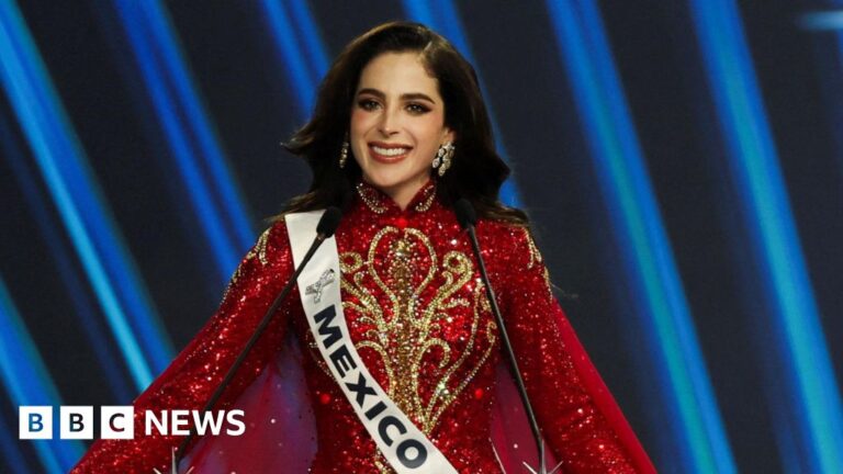 Mexico’s Fatima Bosch, who walked out on organisers, wins pageant