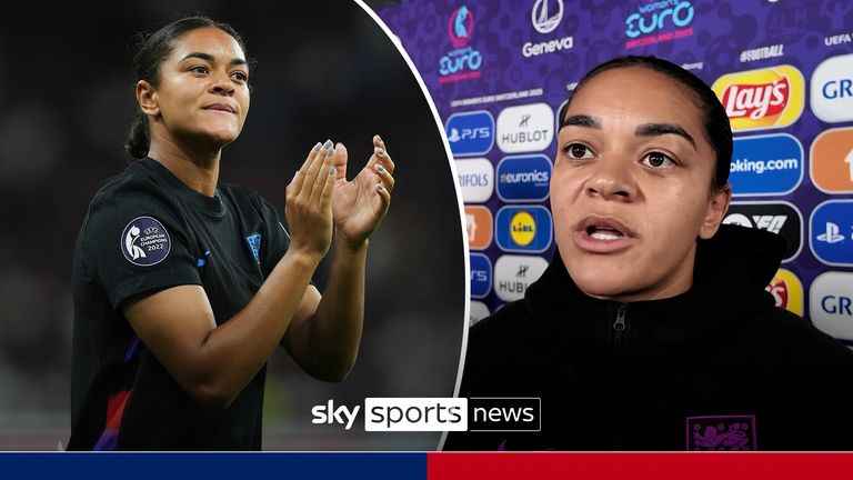 Jess Carter responds to the recent racist abuse she received after England's match against Sweden and expressed her delight of the Lionesses reaching the 2025 Women's Euro final after victory over Italy. 