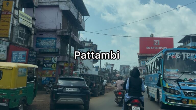 Pattambi city tour 4K | Palakkad district