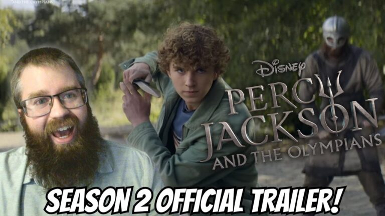 Percy Jackson & The Olympians | Season 2 Official Trailer REACTION!!!