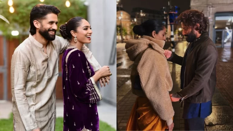 Pic: Sobhita Dhulipala showers birthday love on Naga Chaitanya as he turns 38, proves he’s a protective husband
