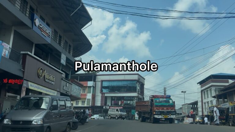 Pulamanthole city tour 4K | Malappuram – Palakkad district border