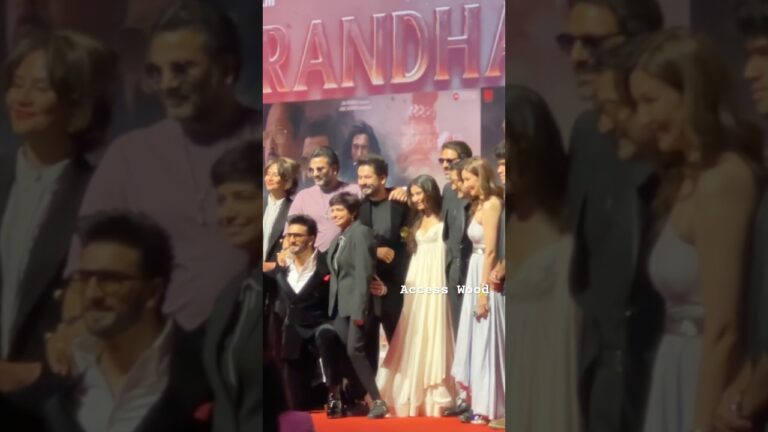 Ranveer Singh’s Dhurandhar Official Trailer Launch | Arjun Rampam, Sara Arjun #ytshorts #saraarjun