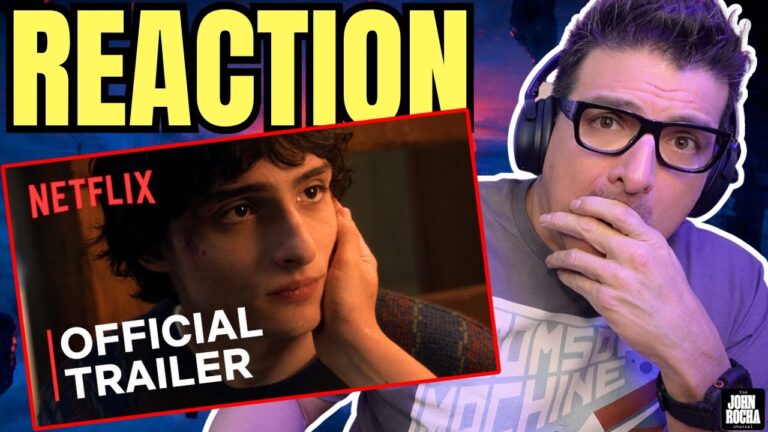 STRANGER THINGS Season 5 OFFICIAL TRAILER REACTION! | Netflix