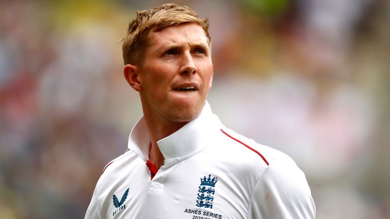 England's Zak Crawley (Associated Press)