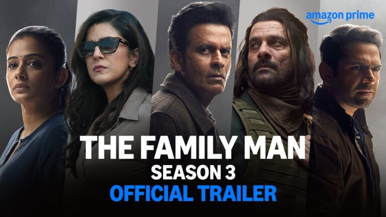 The Family Man S3 – Official Trailer | Raj & DK | Manoj Bajpayee, Jaideep Ahlawat | Prime Video IN